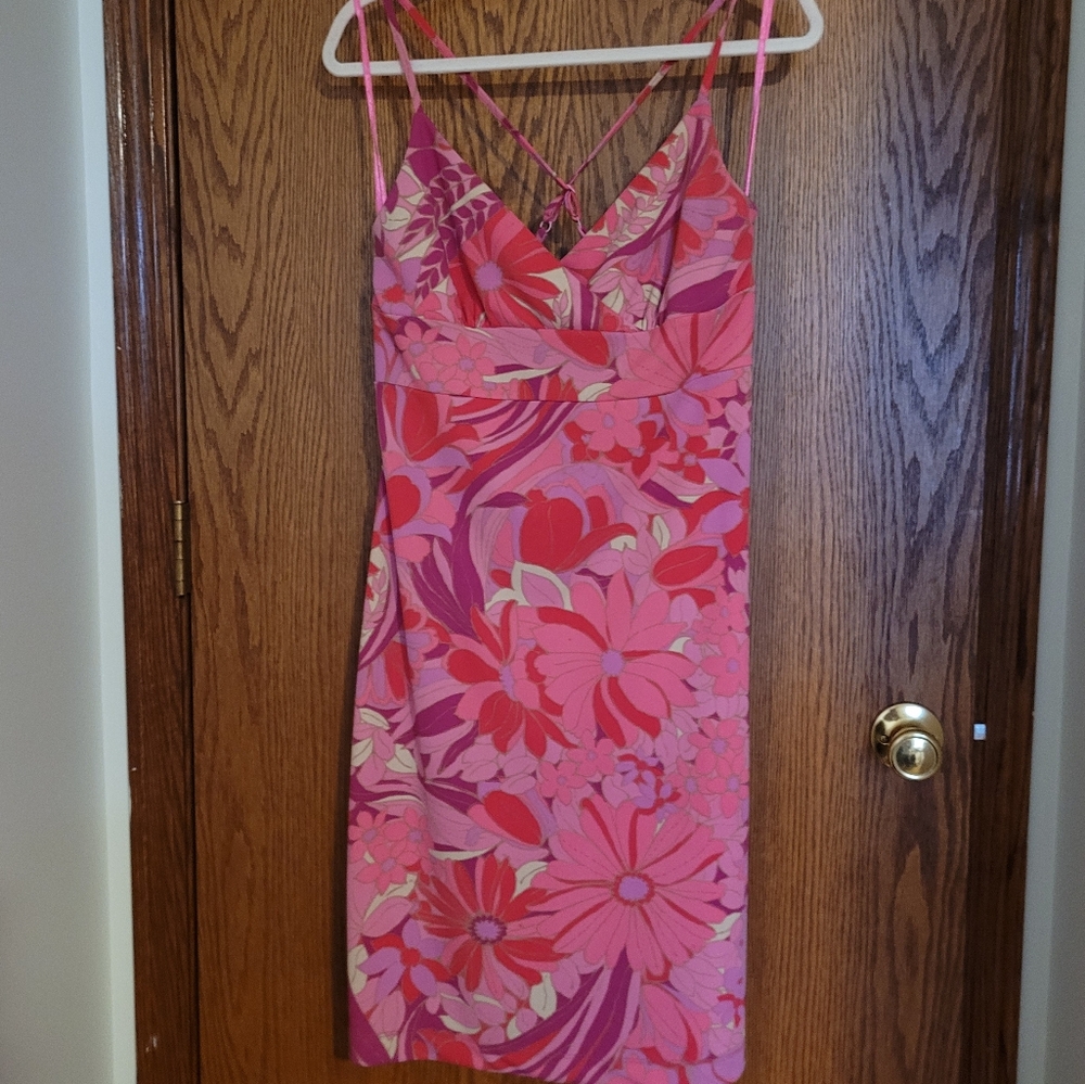 NWOT/ EXPRESS  T-STRAP DRESS - Picture 5 of 5